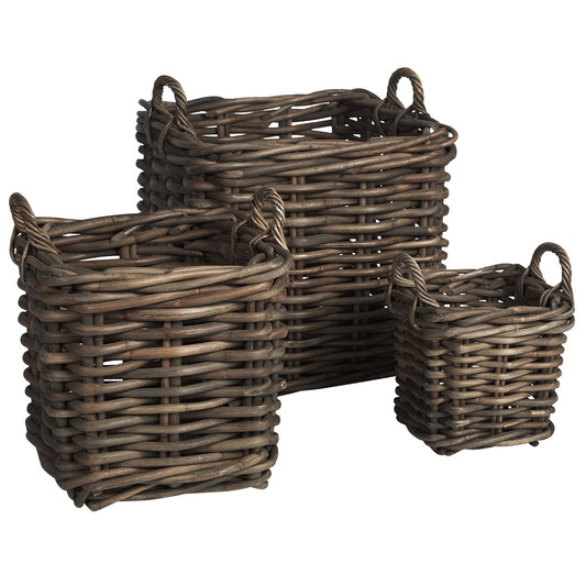 Corbeille Square Baskets Set of 3