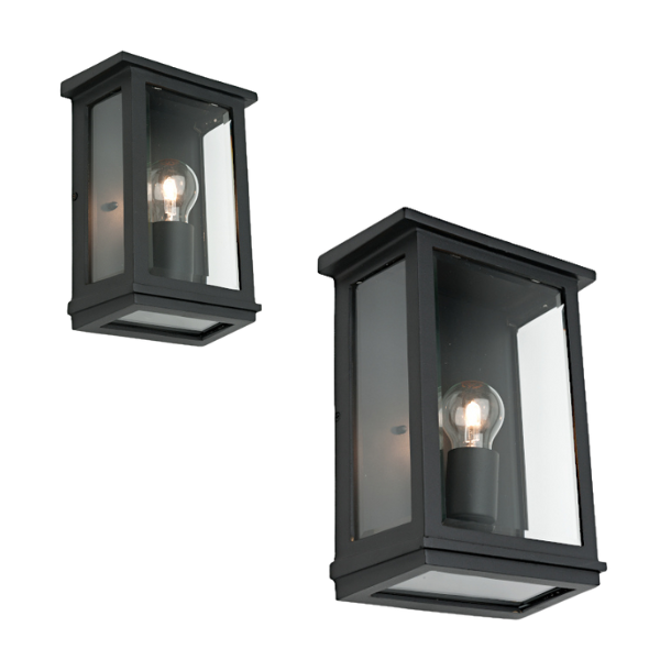 Madrid Wall Light Black | Hamptons Home