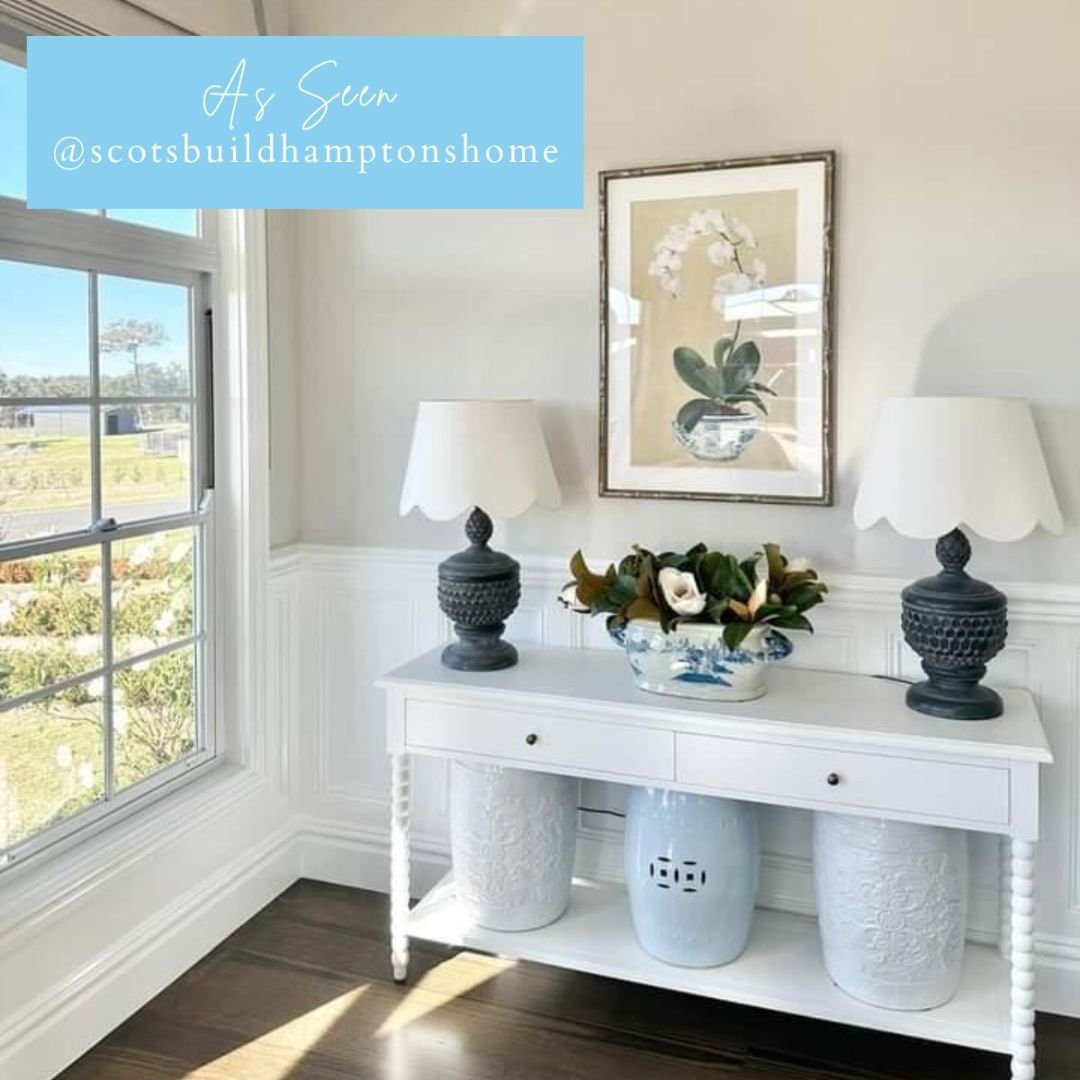 Orchid Bamboo Framed Wall Art | Hamptons Home | Hamptons Home