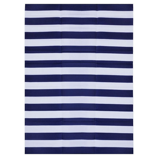 Brittany Blue & White Stripes Camping Mat | Hamptons Home | Hamptons Home