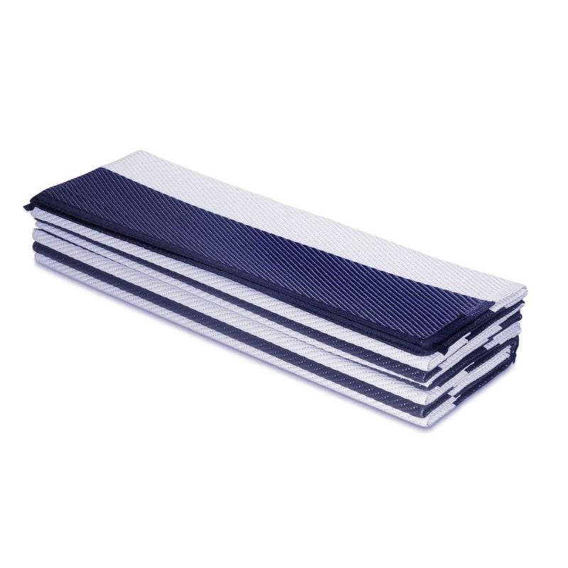 Brittany Blue & White Stripes Camping Mat | Hamptons Home | Hamptons Home