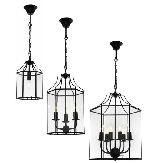 Arcadia Pendant Light Black | Hamptons Home | Hamptons Home