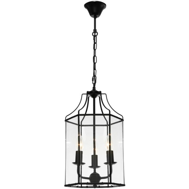 Arcadia Pendant Light Black | Hamptons Home | Hamptons Home
