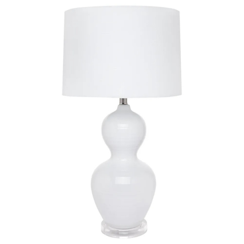 Hamptons Home BRONTE White Table Lamp | Hamptons Home