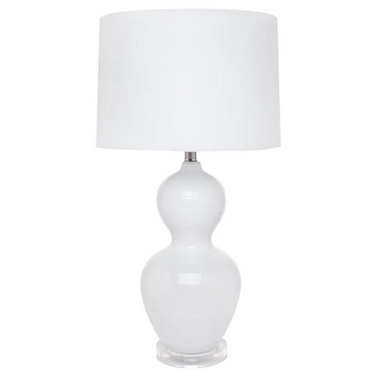 Hamptons Home BRONTE White Table Lamp | Hamptons Home