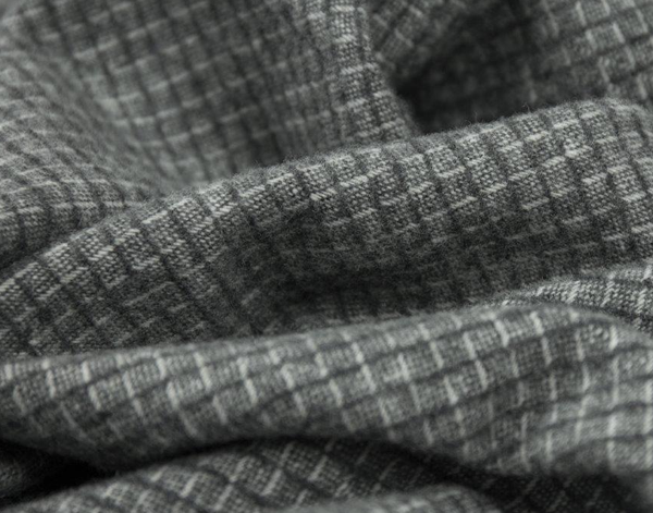 RALPH Grey Cashmere and Merino Wool Blend Throw Blanket Online | Hamptons Home