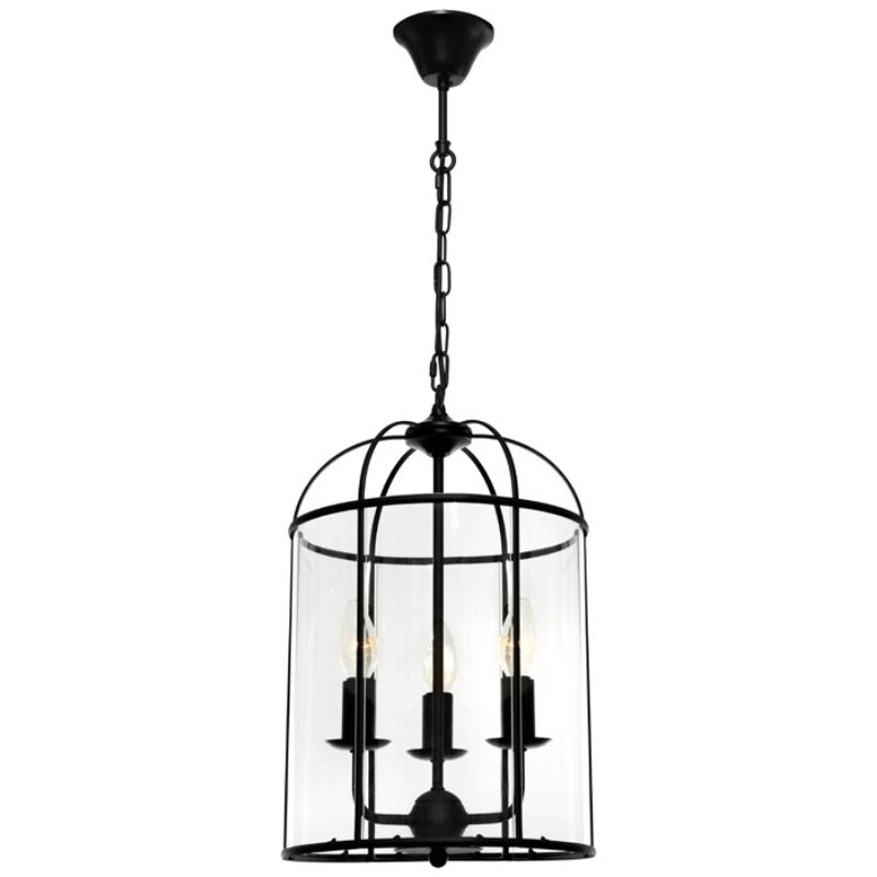 Hamptons Home CLOVELLY Pendant Light Black | Hamptons Home
