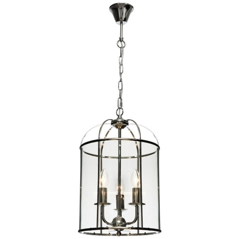Hamptons Home CLOVELLY Pendant Light Chrome | Hamptons Home