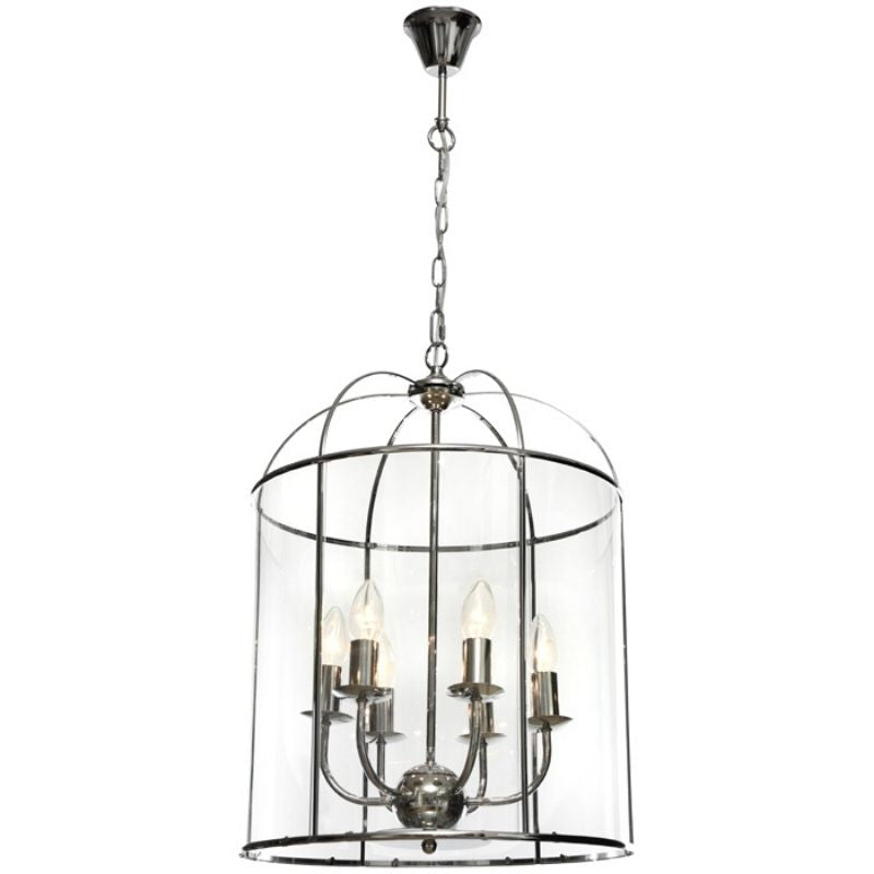 Hamptons Home CLOVELLY Pendant Light Chrome | Hamptons Home