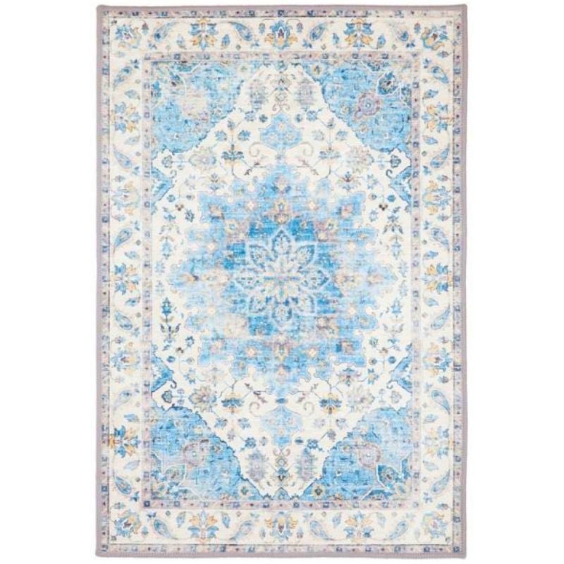 Conrad Blue Traditional Non Slip Indoor Rug | Hamptons Home | Hamptons Home