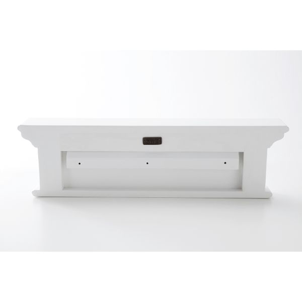Nova Solo Halifax 4 Hook Wall Rack White | Hamptons Home | Hamptons Home