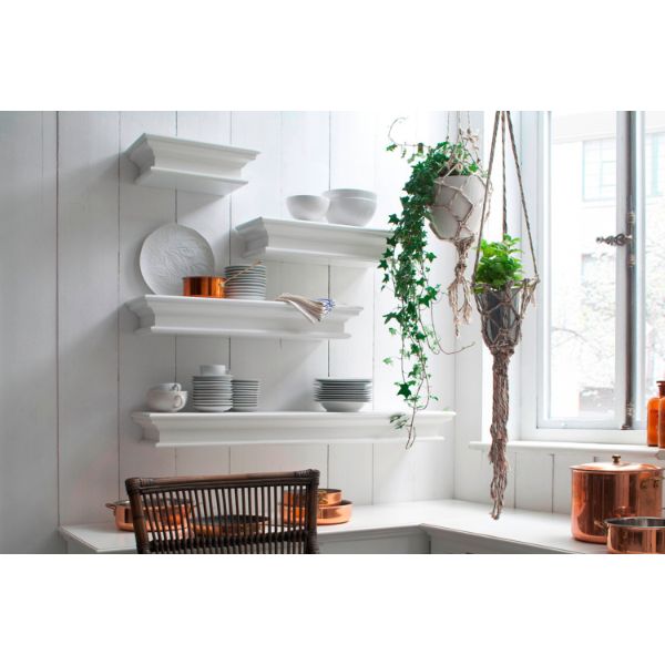 Nova Solo Halifax 80cm Floating Wall Shelf | Hamptons Home  | Hamptons Home