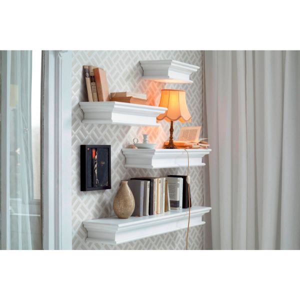 Nova Solo Halifax 80cm Floating Wall Shelf | Hamptons Home  | Hamptons Home