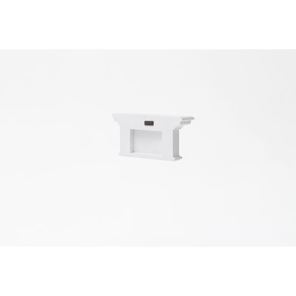 Nova Solo Halifax 2 Hook Wall Rack White | Hamptons Home  | Hamptons Home