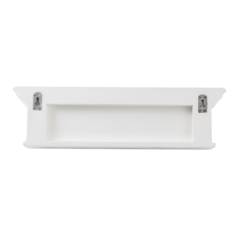 Hamptons Home 4 Hook Coat Rack 70 cm White | Hamptons Home