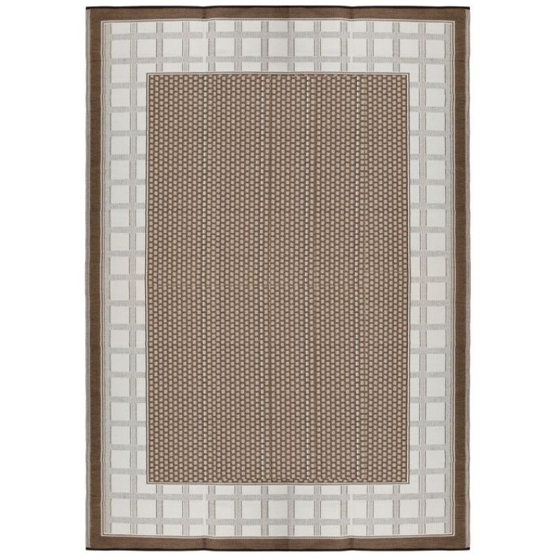 Europa Chestnut & Walnut Brown Geometric Rug | Hamptons Home | Hamptons Home