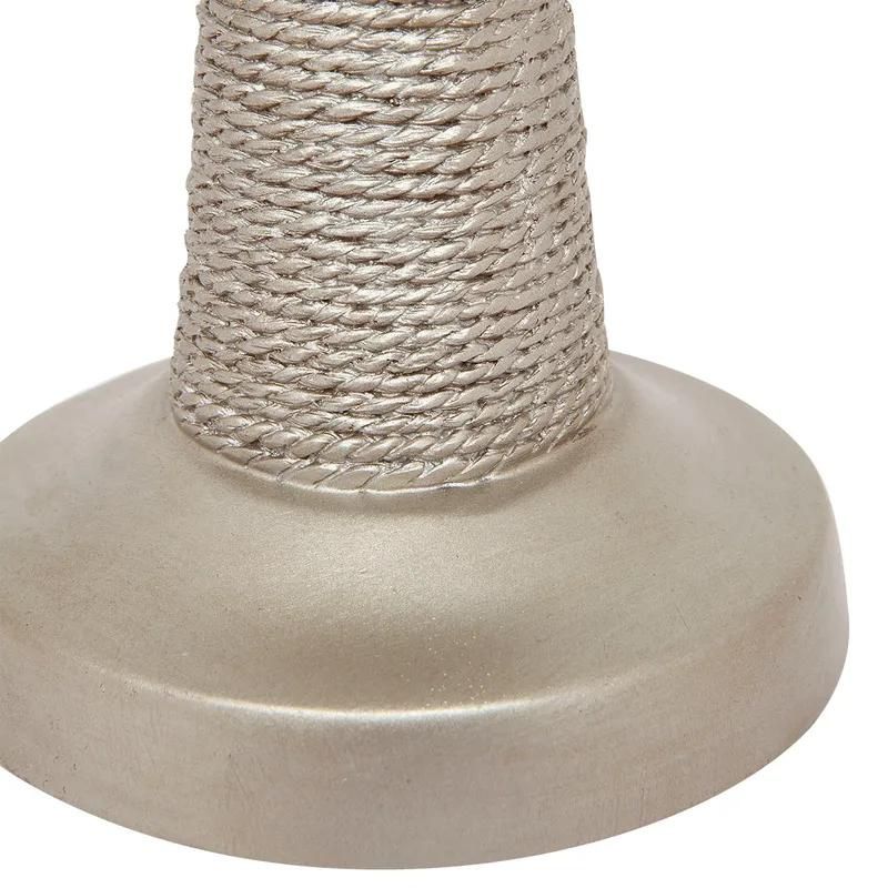 Beverly Antique Silver Table Lamp | Hamptons Home | Hamptons Home