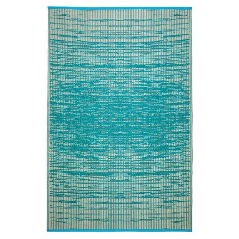 Hamptons Home BROOKLYN Teal Outdoor Rug | Hamptons Home