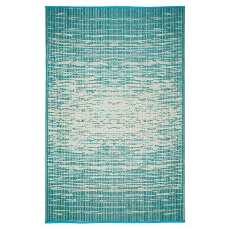 Hamptons Home BROOKLYN Teal Outdoor Rug | Hamptons Home