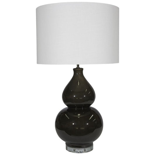 Countess Licorice Lamp 75 cm H | Hamptons Home | Hamptons Home