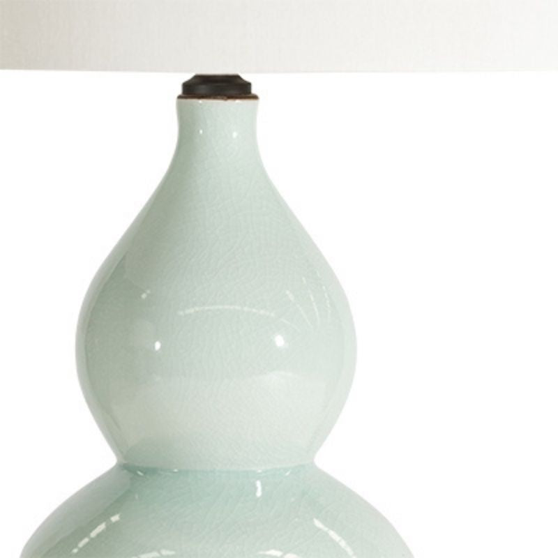 Kemp Ice Blue Bedside Table Lamp | Hamptons Home | Hamptons Home