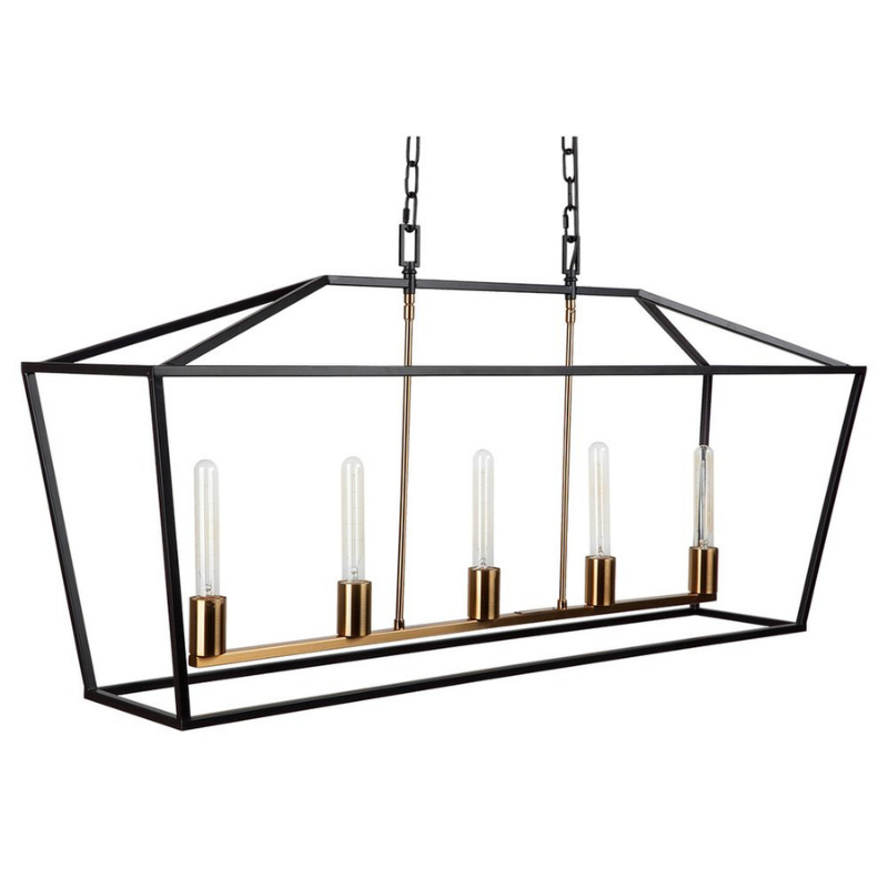 Hamptons Home Le Mans Pendant Light Antique Brown Large | Hamptons Home