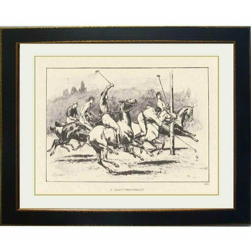 Polo Framed Wall Art | Hamptons Home | Hamptons Home