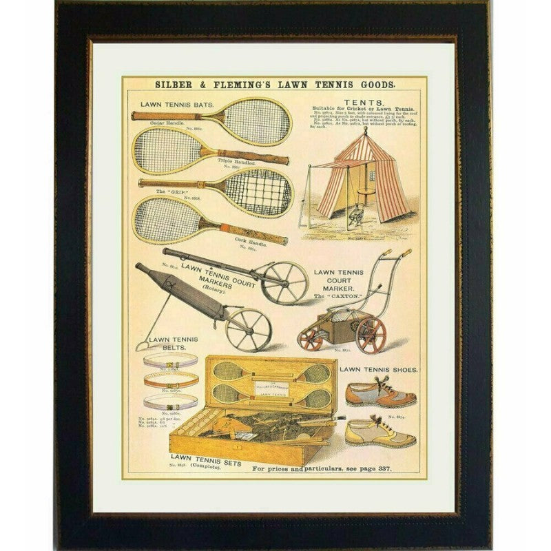 Sport Cricket Framed Wall Art | Hamptons Home | Hamptons Home