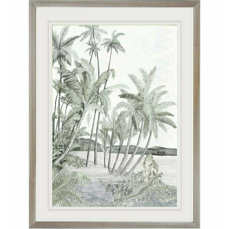 Tropical Living Framed Wall Art | Hamptons Home | Hamptons Home