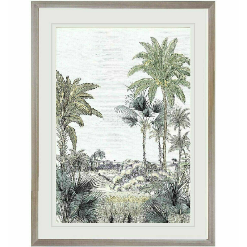 Tropical Living Framed Wall Art | Hamptons Home | Hamptons Home