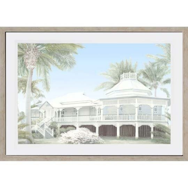Tropical Living Framed Wall Art | Hamptons Home | Hamptons Home