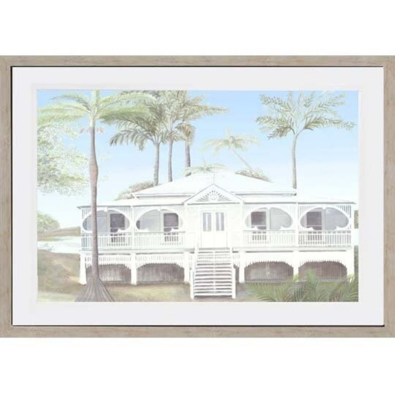 Tropical Living Framed Wall Art | Hamptons Home | Hamptons Home