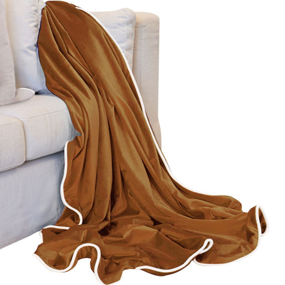 COLOUR Luxury Velvet Throw Australia | Hamptons Home | Hamptons Home