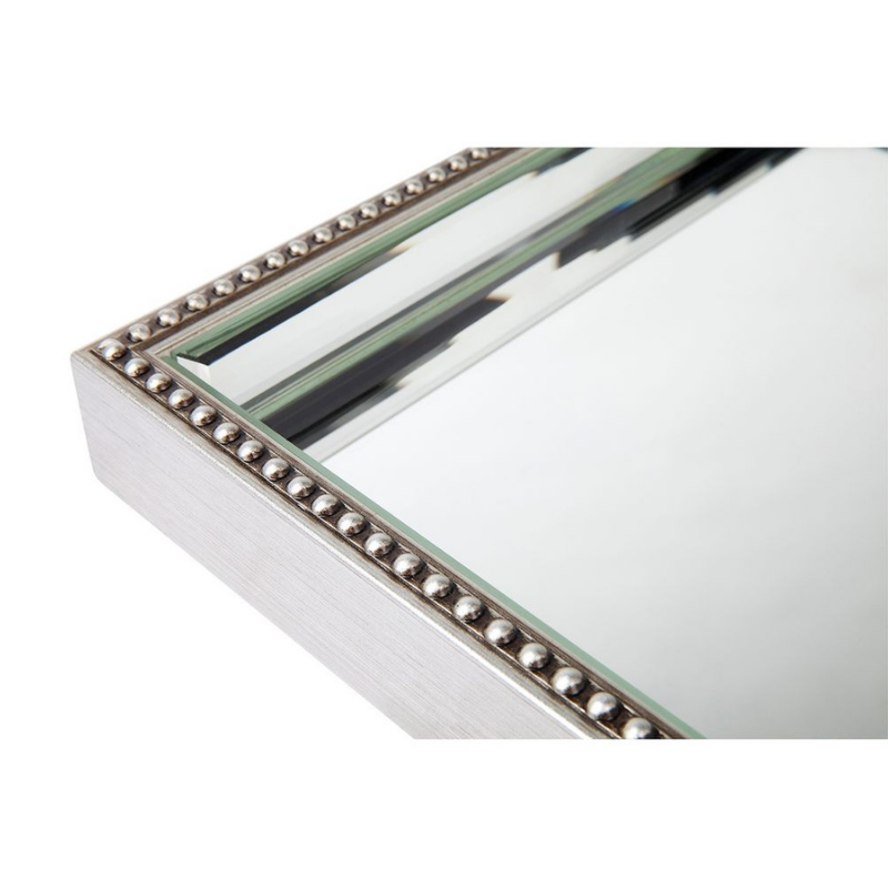 Hamptons Home Zeta Antique Silver Mirror Tray Small | Hamptons Home