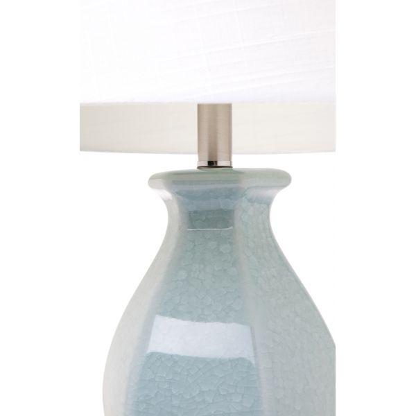 Crushed Duck Egg Blue Erica Table Lamp 68 cm H | Hamptons Home | Hamptons Home