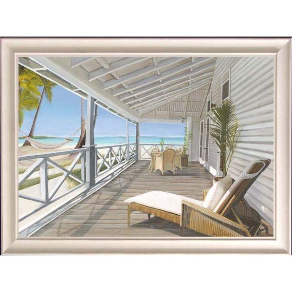 Hamptons Beach Vista Framed Wall Art | Hamptons Home | Hamptons Home