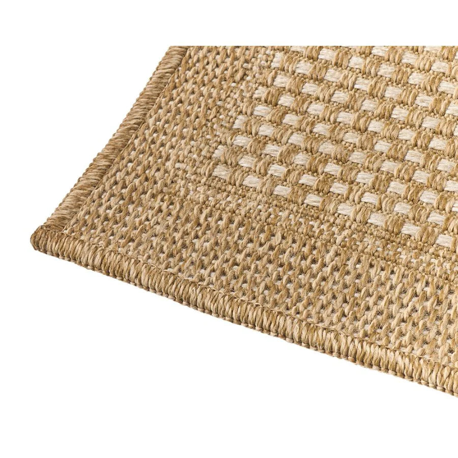 Akita White Indoor Outdoor Rug