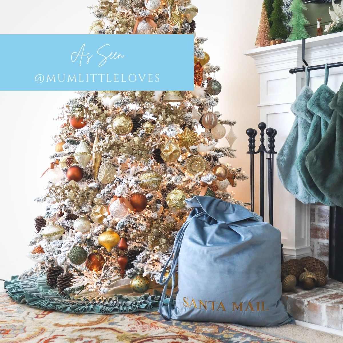 Luxury santa online sack