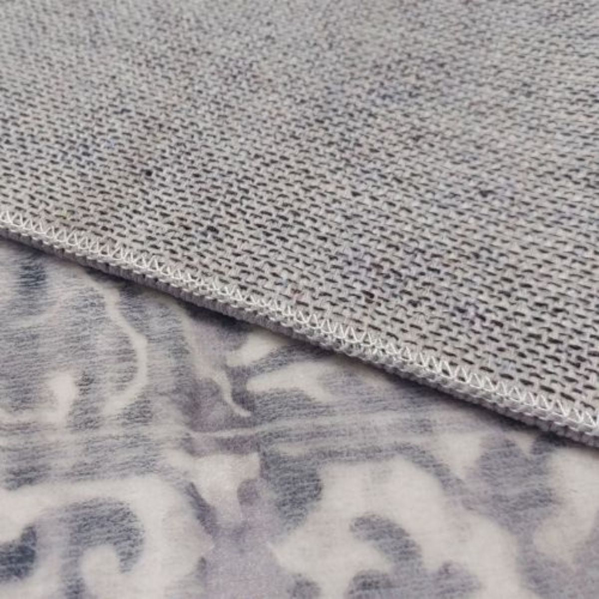 Shay Grey Traditional Distressed Machine Washable Rug | Hamtpons Home