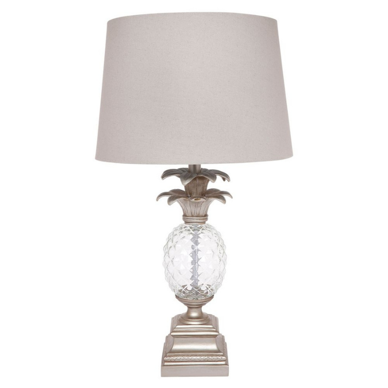 Antique Silver Langley Table Lamp 66.5 cm H | Hamptons Home | Hamptons Home