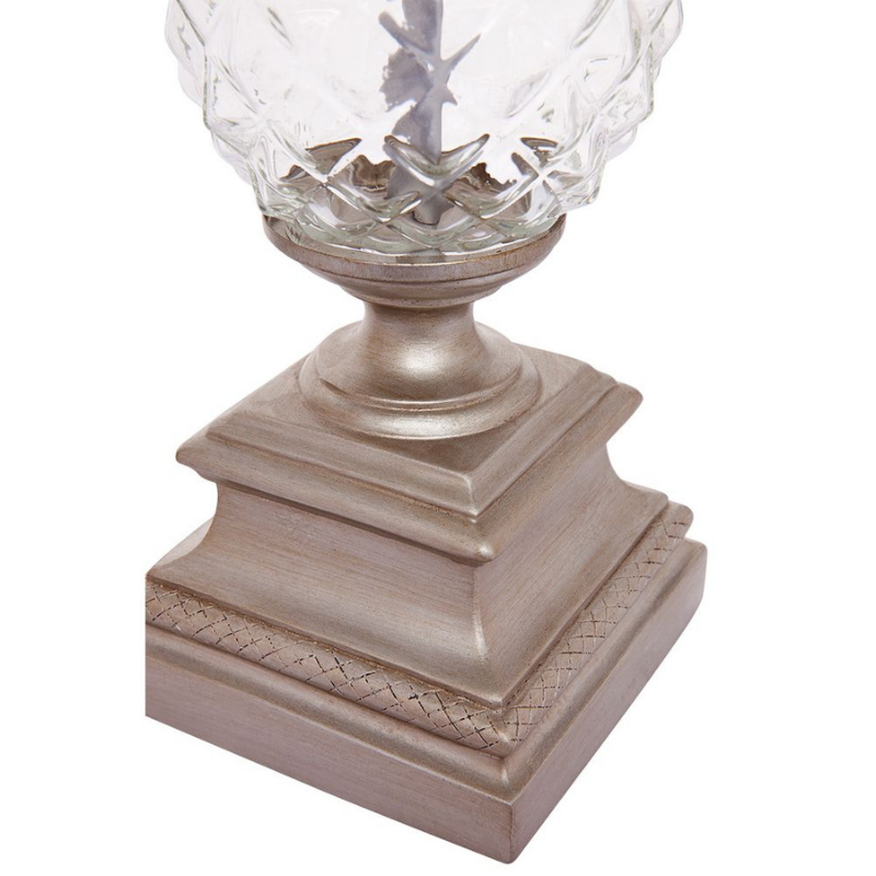 Antique Silver Langley Table Lamp 66.5 cm H | Hamptons Home | Hamptons Home