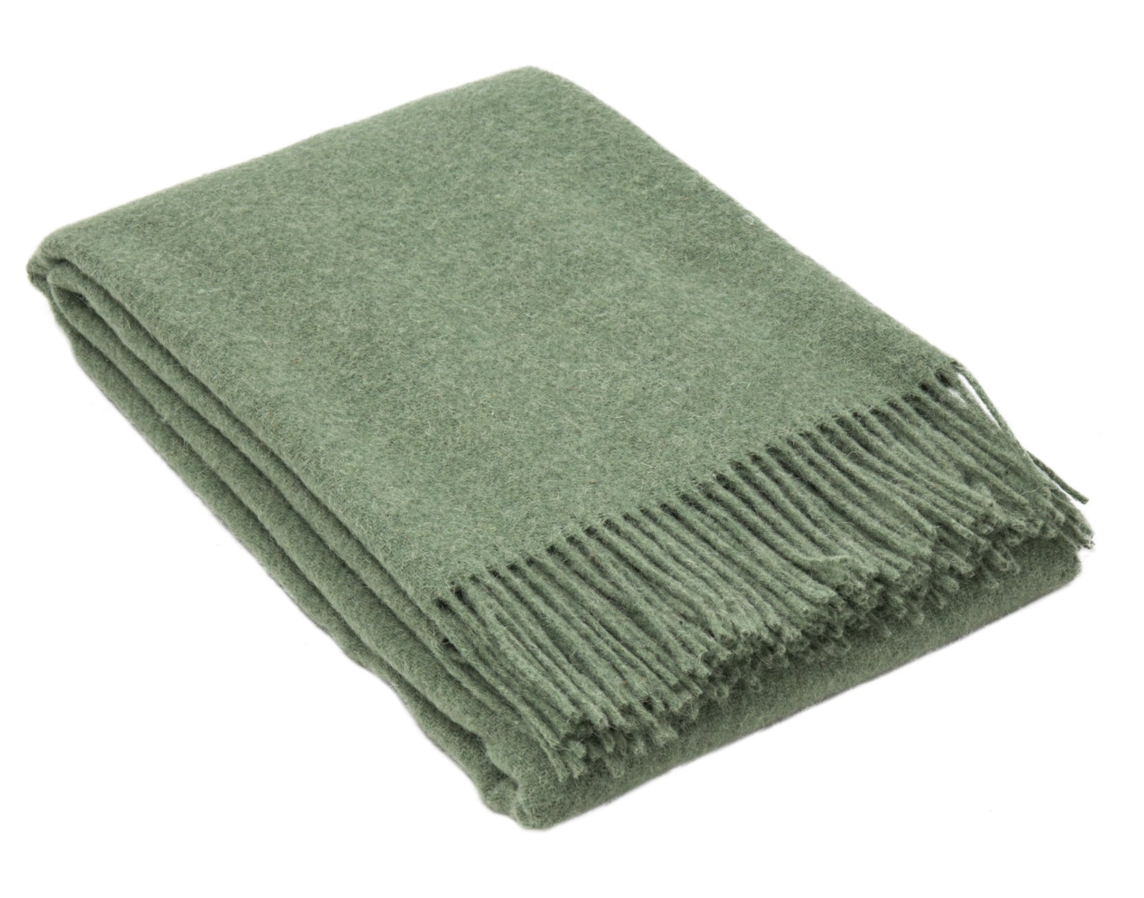 Hayworth Sage NZ Wool Throw Blanket Online | Hamptons Home