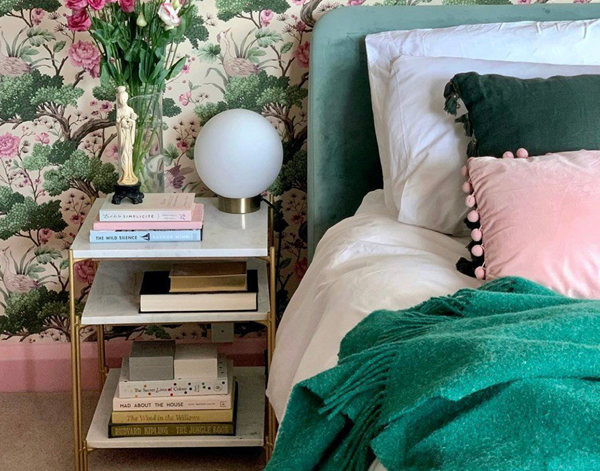 Hayworth Emerald NZ Wool Throw Blanket Online | Hamptons Home