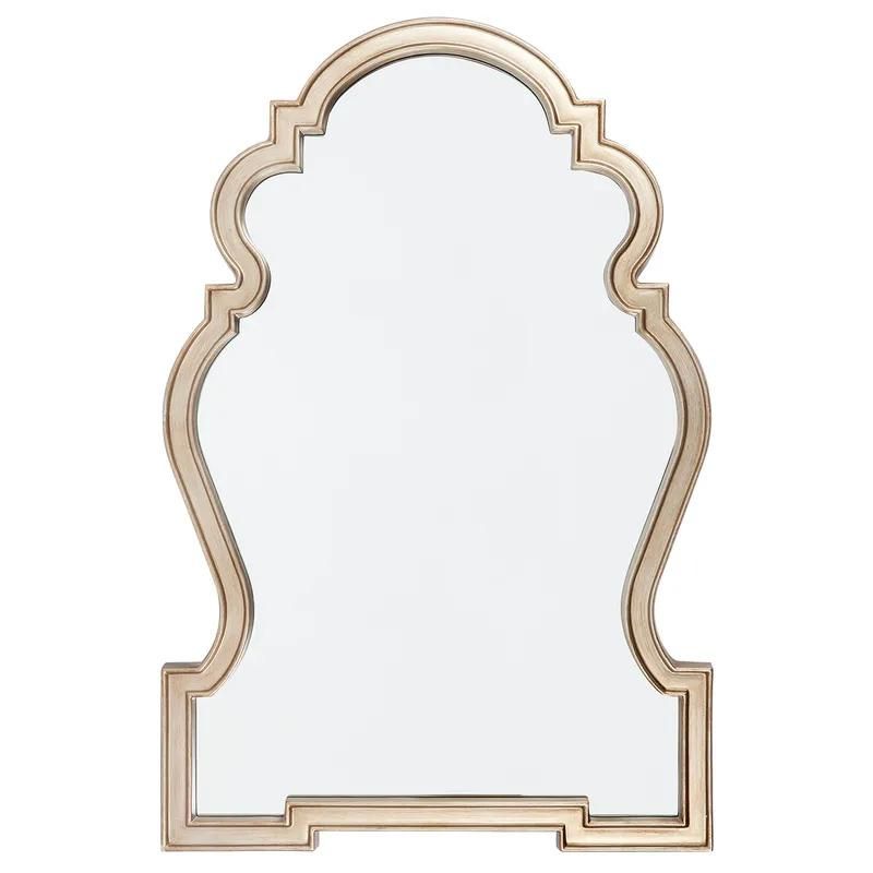 Hamptons Home Paloma Wall Mirror Antique Gold 110 cm H | Hamptons Home