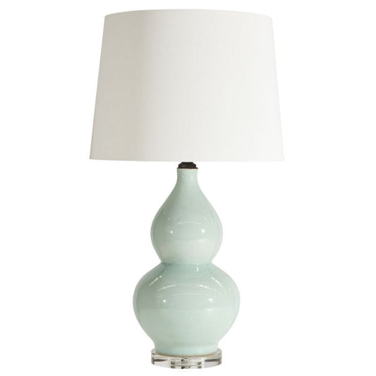 Kemp Ice Blue Bedside Table Lamp | Hamptons Home | Hamptons Home
