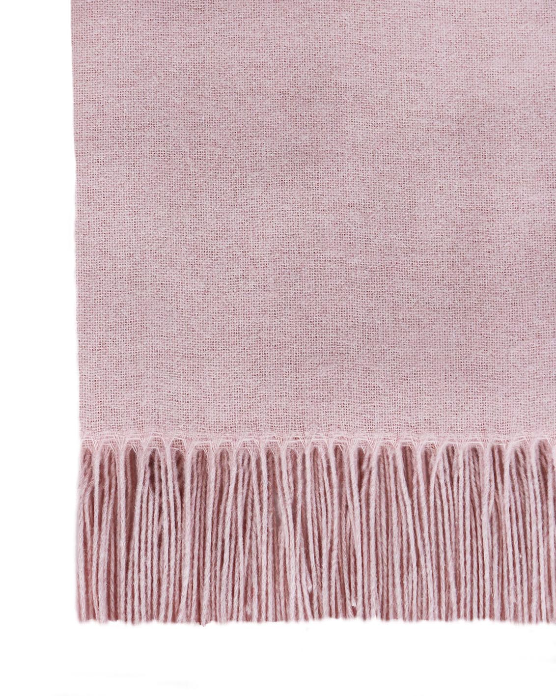 MILLIE Blush Merino Wool Blend Throw Blanket Online | Hamptons Home