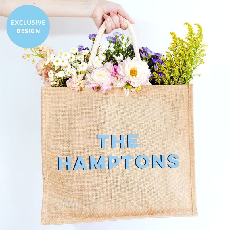The Hamptons™ Jute Tote Bag | Hamptons Home | Hamptons Home