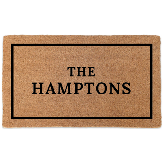 THE HAMPTONS Classic Premium Coir Doormat | Hamptons Home | Hamptons Home