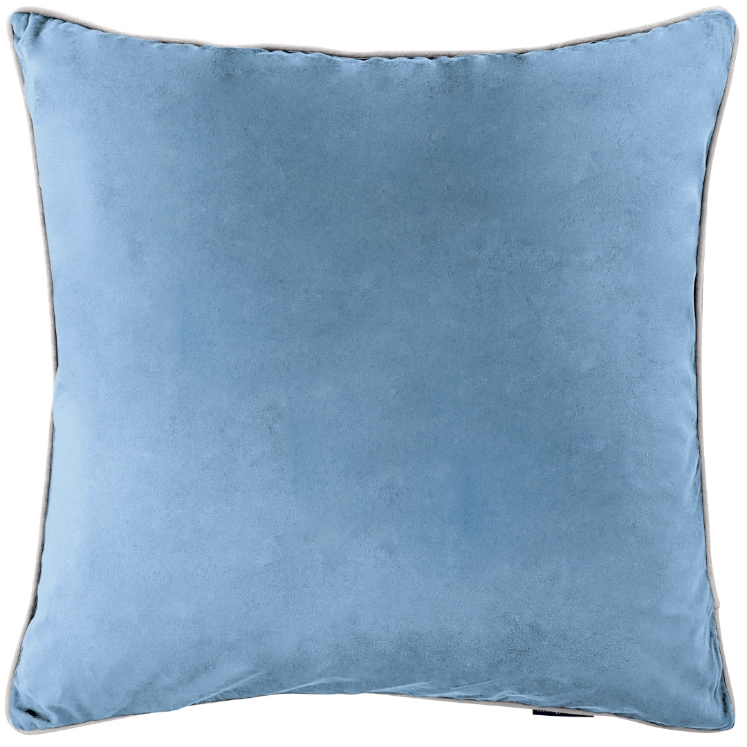 GRANGE Duck Egg Blue Premium Velvet Cushion Cover  | Hamptons Home | Hamptons Home