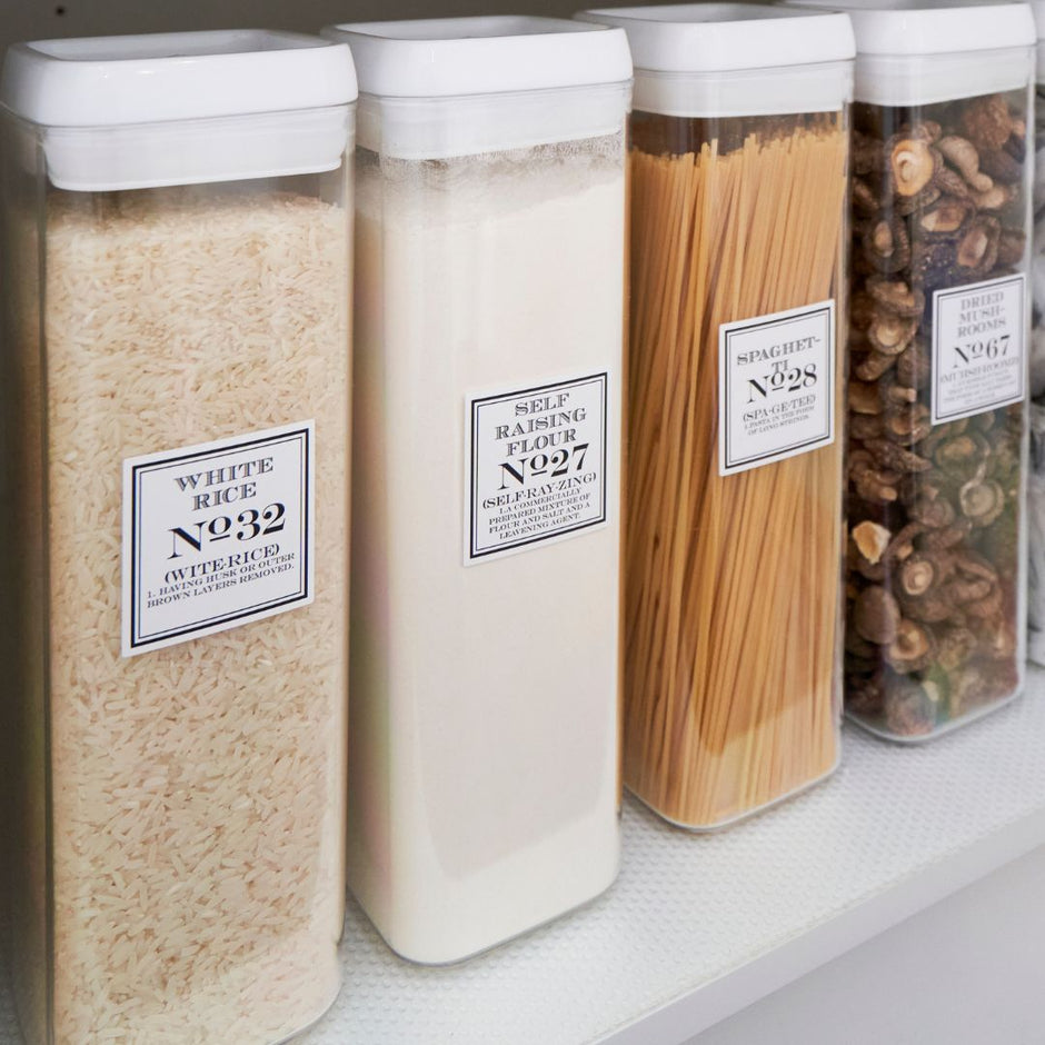Best Pantry Labels Pantry Organisation Hamptons Home in Australia